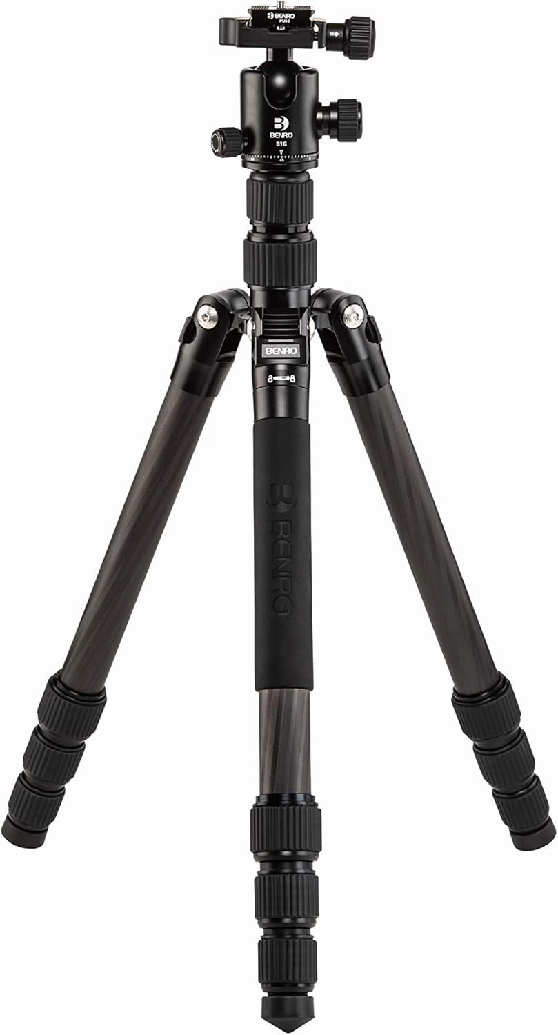 Benro Tripster Travel Tripod/Monopod - 2 Series Black CF (FTR28CB1GBLK)