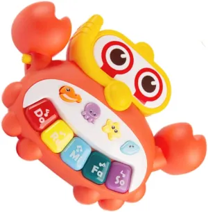 BESPORTBLE Musical Piano Cartoon Design Early Educational for Portable and Musical Plaything to Enhance Coordination and Cognitive Skills