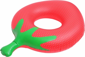 BESPORTBLE Strawberry Swim Ring Inflatable Pool Toy Boys and Girls Water Fun Ring
