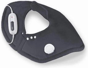 Beurer UHP54 Shoulder Heating Pad with Extra Soft Fabric, Fast Heating (107-141°F), 6 Temperature Settings, Auto Shut-Off, 22” x 20.5”, Machine Washable