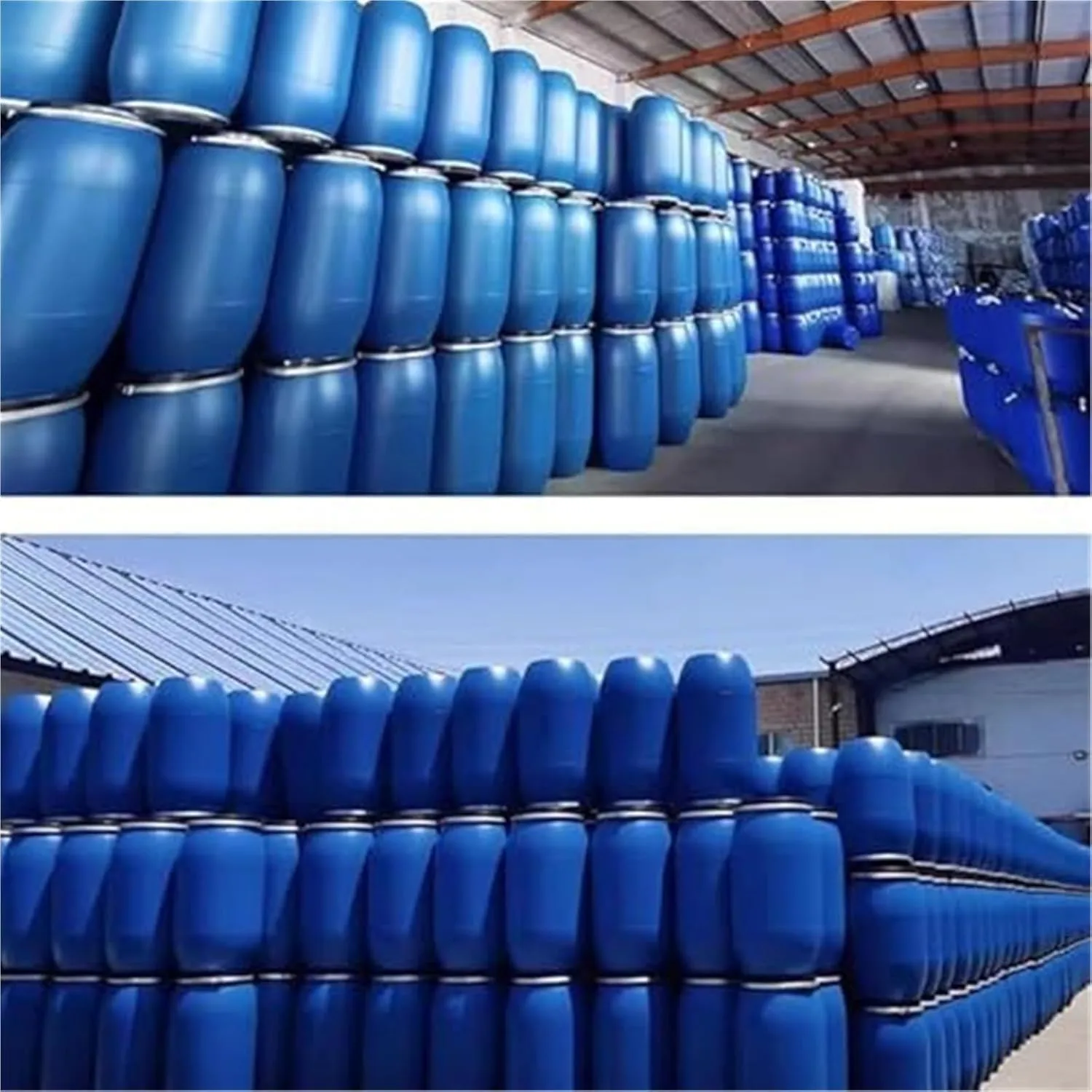 Blue 30L/60L/100L/120L/160L/200L Outdoor Water Tank,Thick Plastic Water Storage Container Portable Water Container Home Storage Bucket Camping Water Storage
