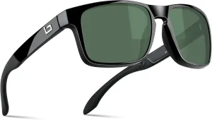 Bnus italy made classic sunglasses corning real glass lens w. polarized option