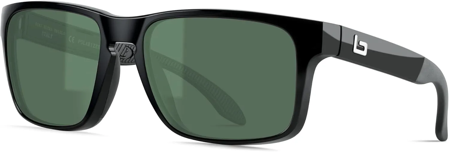 Bnus italy made classic sunglasses corning real glass lens w. polarized option