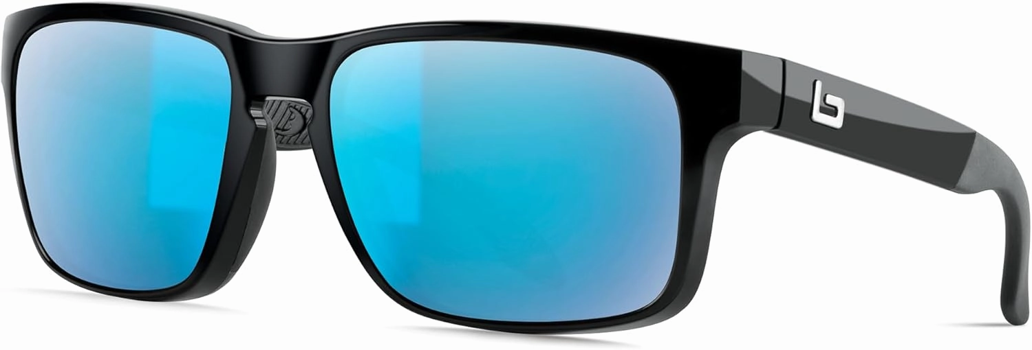Bnus italy made classic sunglasses corning real glass lens w. polarized option