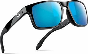 Bnus italy made classic sunglasses corning real glass lens w. polarized option