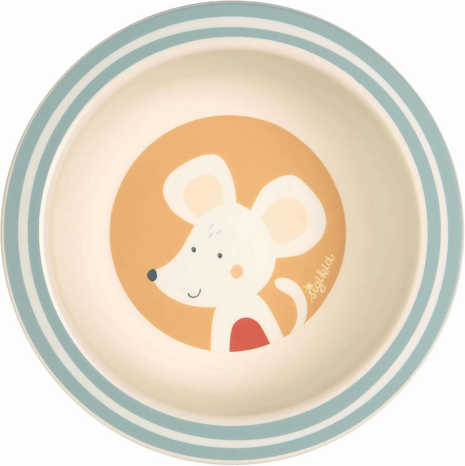 Bowl Mouse rPET "4 Friends" Yellow, One Size