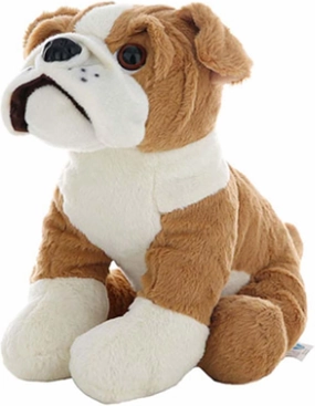 Buddy The Bulldog – 16 Inch Stuffed Animal, Soft Plush Dog Toy, Cuddly Bulldog Gift