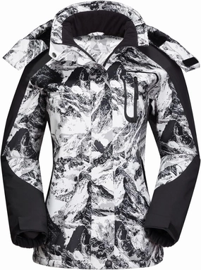 CAMEL CROWN Women's Ski Jacket Winter Snow Coat Warm Fleece Mountain Waterproof Female Jacket Snowboarding jackets