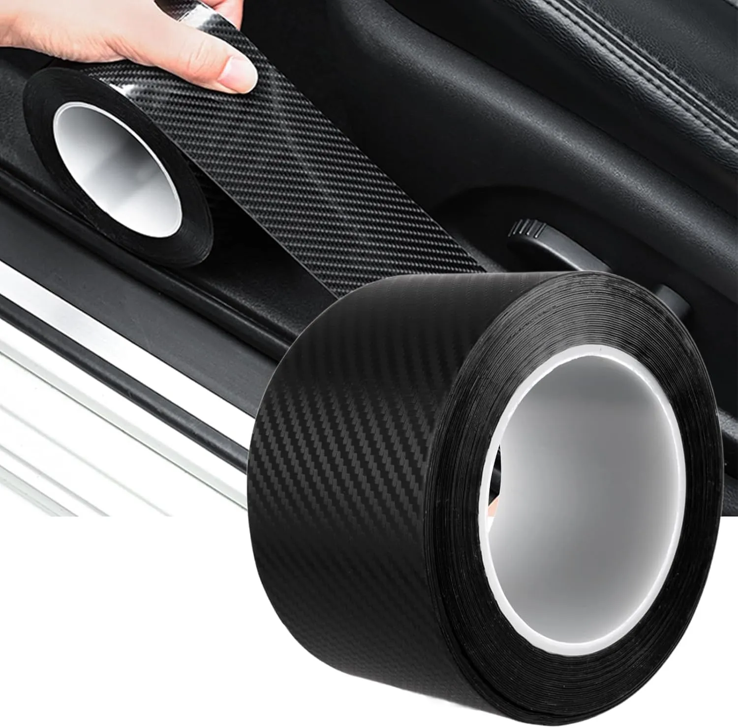 Car Door Threshold Protection, for Ford Fusion 2002-2012 Door Edge Step Dust Shield Cover, Car Door Edge Guards