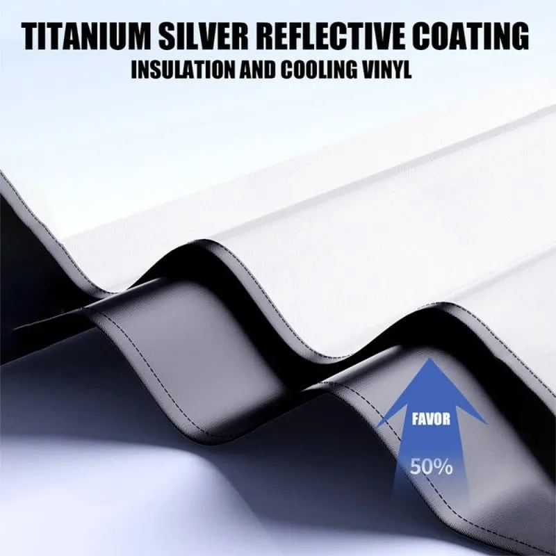 Car Windshield Sunshade for Mitsubishi Colt 2023-2023, Block UV Rays Sun Visor Protector, Front Window Sunshades, Windscreen Sunshade,B 145CM