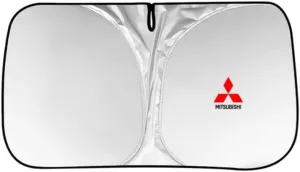 Car Windshield Sunshade for Mitsubishi Colt 2023-2023, Block UV Rays Sun Visor Protector, Front Window Sunshades, Windscreen Sunshade,B 145CM