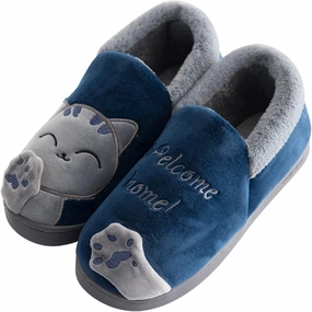 Cat slippers Cartoon animal slippers Women slippers Men slippers Winter slippers Plush slippers home shoes Warm slippers Soft comfortable Cotton shoes