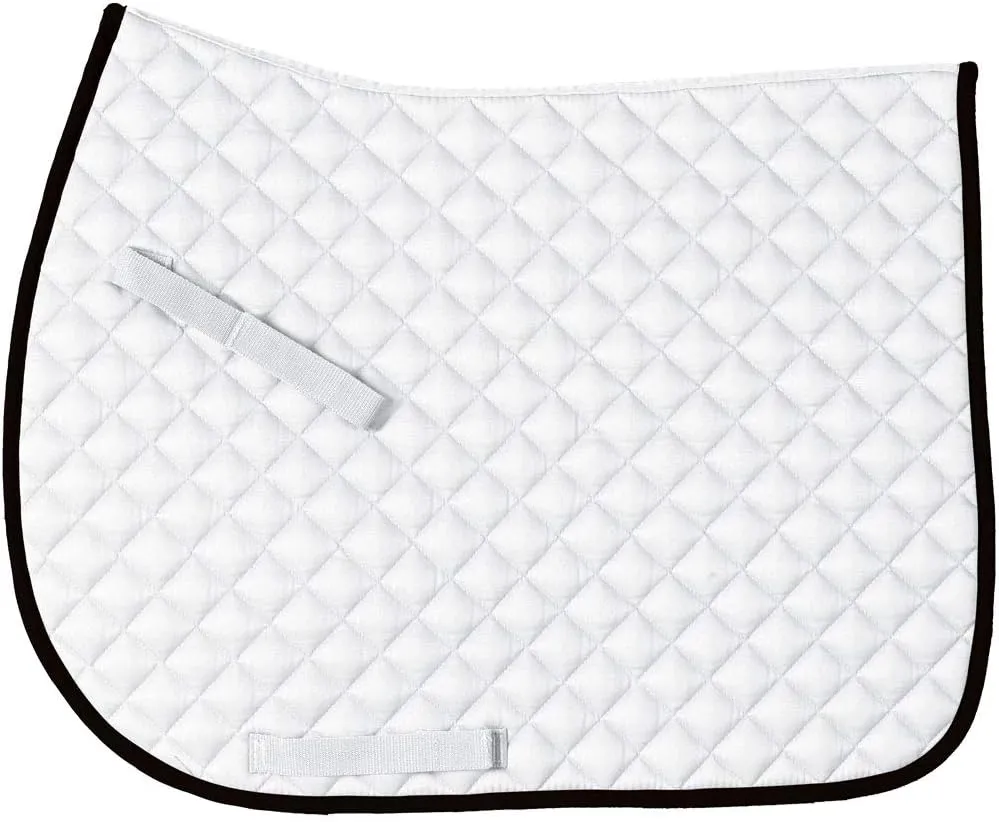 Centaur Imperial All Purpose Saddle Pad White/Black
