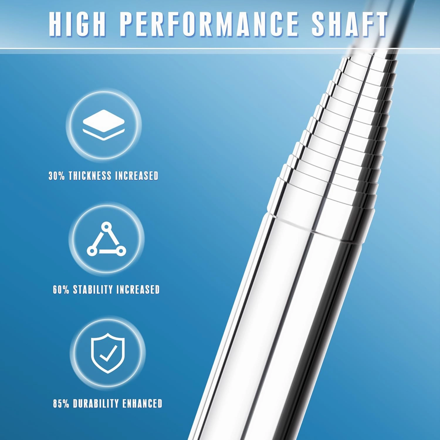 CHAMPKEY Upgraded Auto-Locking Golf Ball Retriever Performance Version - Thicken Telescopic Shaft Golf Ball Picker - High Durability and Stability Golf Retriever