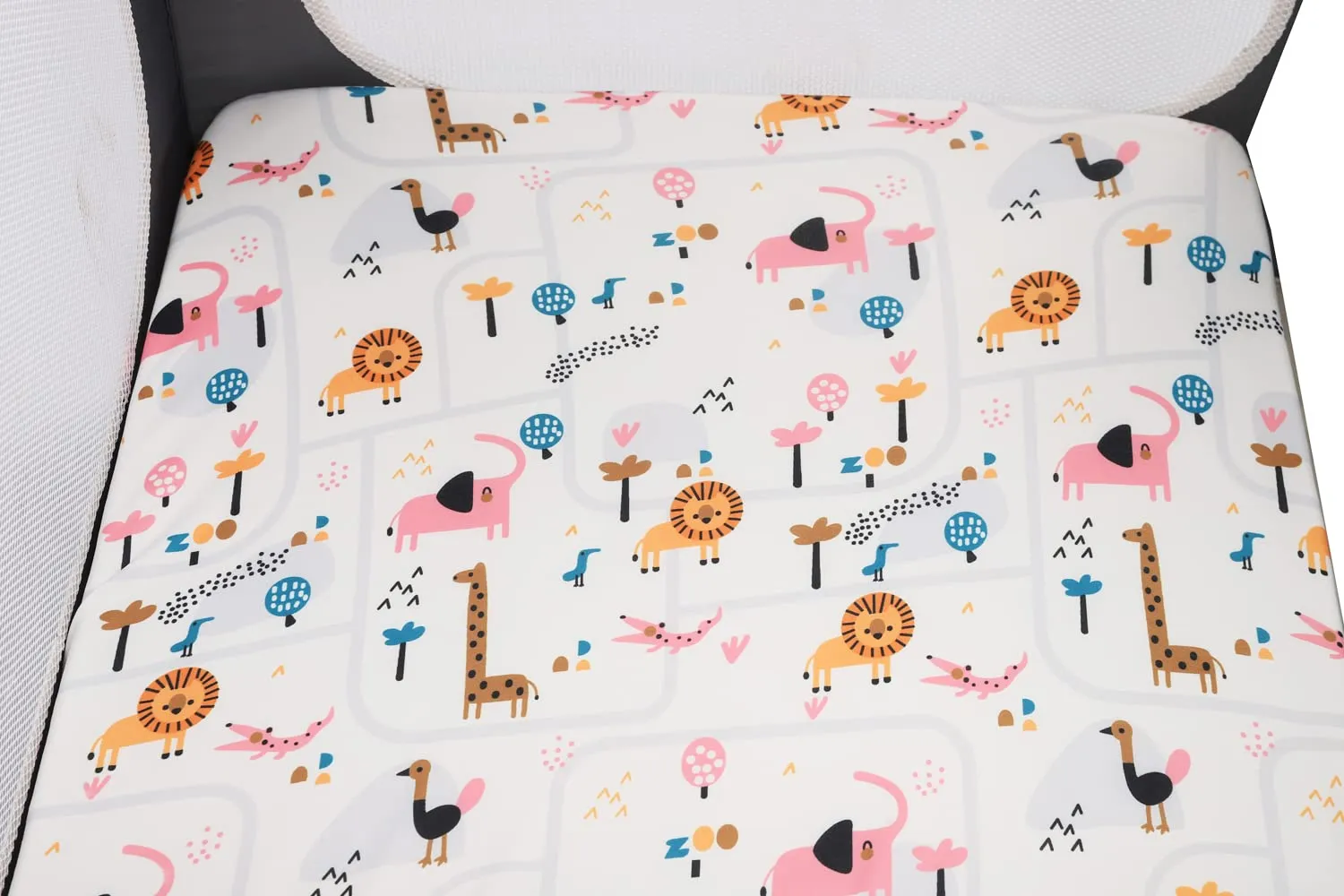 Changing Pad Cover Set 3 Pack Jersey Knit Ultra Soft for Baby Boys Girls Flamingo Elephant & Lion