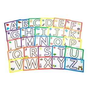 Colorations ABC Modeling Mats, Set of 26