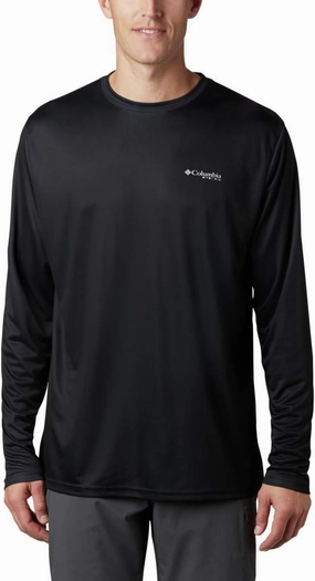 Columbia mens Terminal Tackle Pfg Fish Flag Long Sleeve