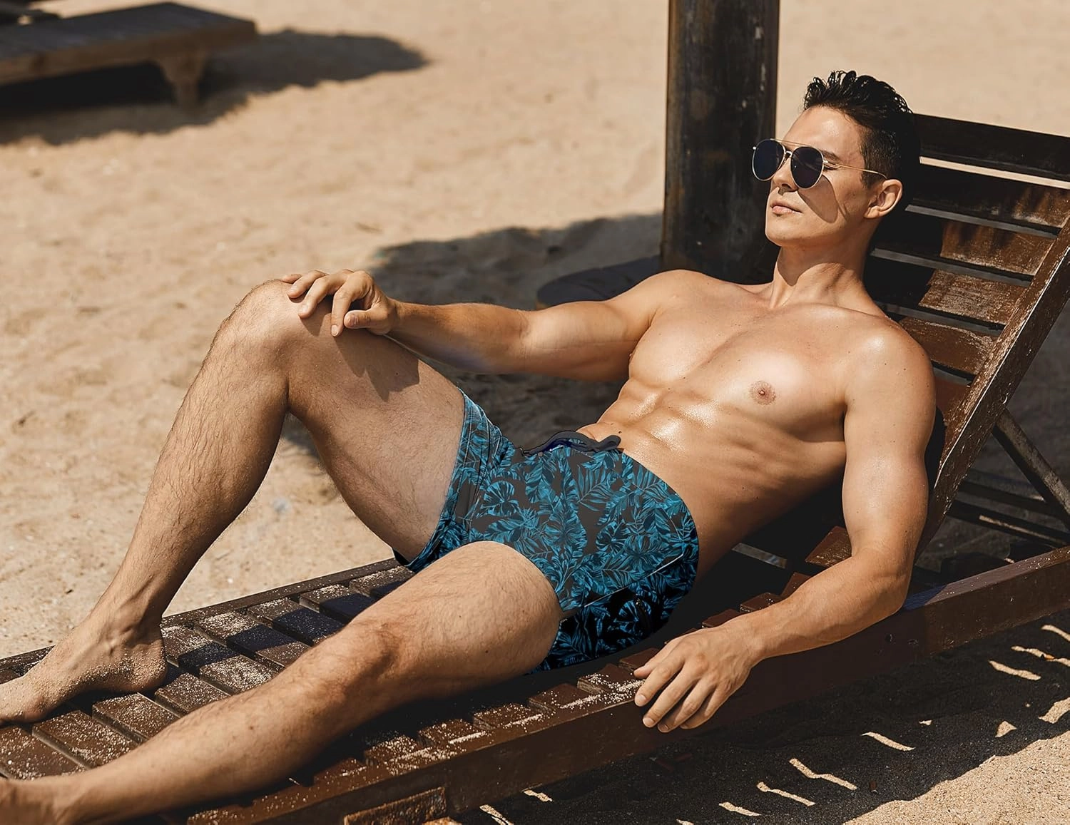 COOFANDY Men's Square Leg Swim Briefs Tight Swim Trunks Swimsuit Athletic Bathing Suit Swimwear with Liner