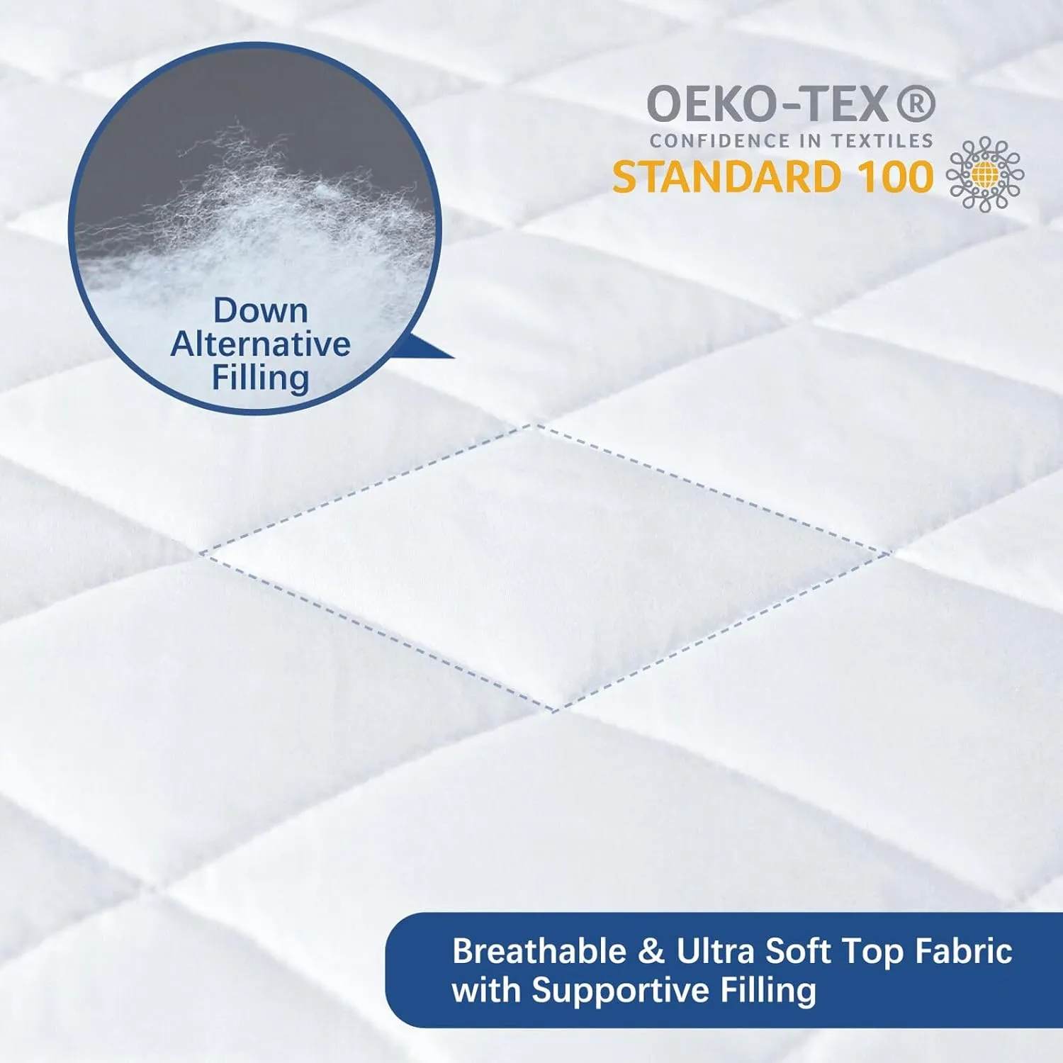 Cot Size Mattress Pad Waterproof Quilted, Absorbent Soft Mattress Pads Protector Cover Quilted Fitted Mattress Protector Narrow Twin 31" X 75", Cover Only