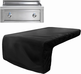 Cover for Lynx Asado Built-in Grill,Heavy Duty 600D Waterproof Outdoor Grill Burner Cover with Plush Lining,Black