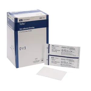 Covidien 1961 Telfa Non-Adherent Pad, Sterile, 2" x 3" Size, Pack of 100