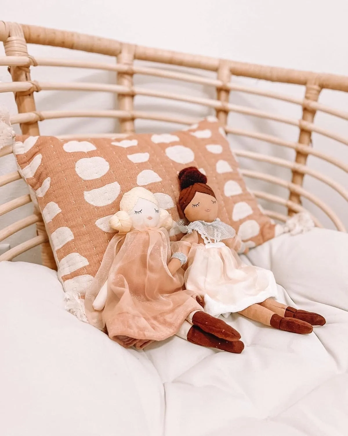 Crane Baby Toys for Boys and Girls, Comforting Plush Baby Doll, Clara