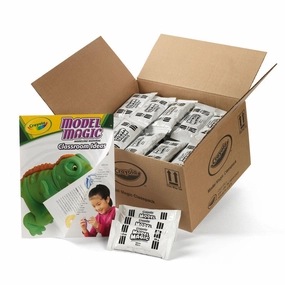 Crayola Model Magic Classpack, 75 Count, White (BIN23-6001)