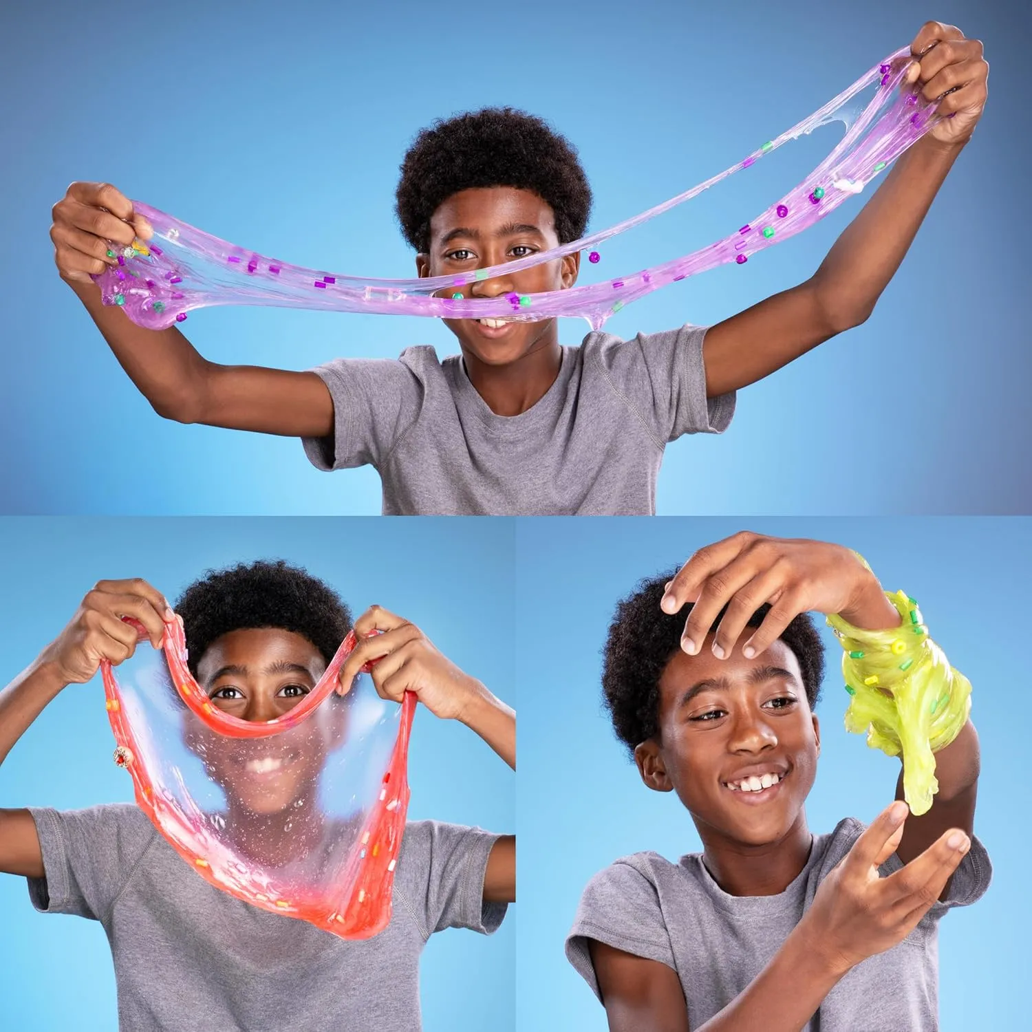 Crazy Aaron's Slime Charmers® - Cosmic Matter - Blue Water Slime, Sensory Toys for Kids - Creative and Endless Fun, Stress Relief Therapy, Gifts for Girls and Boys - Made in USA