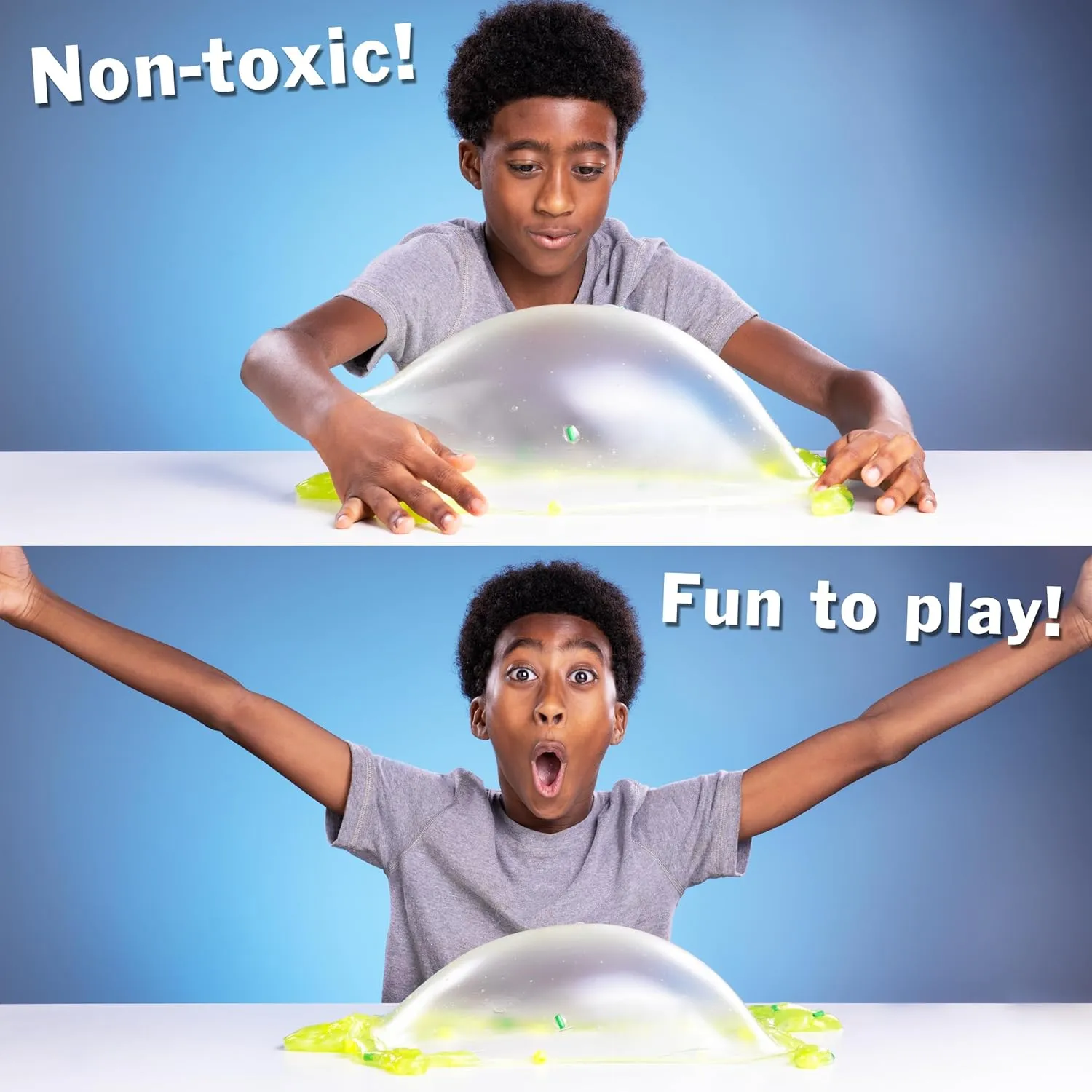 Crazy Aaron's Slime Charmers® - Cosmic Matter - Blue Water Slime, Sensory Toys for Kids - Creative and Endless Fun, Stress Relief Therapy, Gifts for Girls and Boys - Made in USA