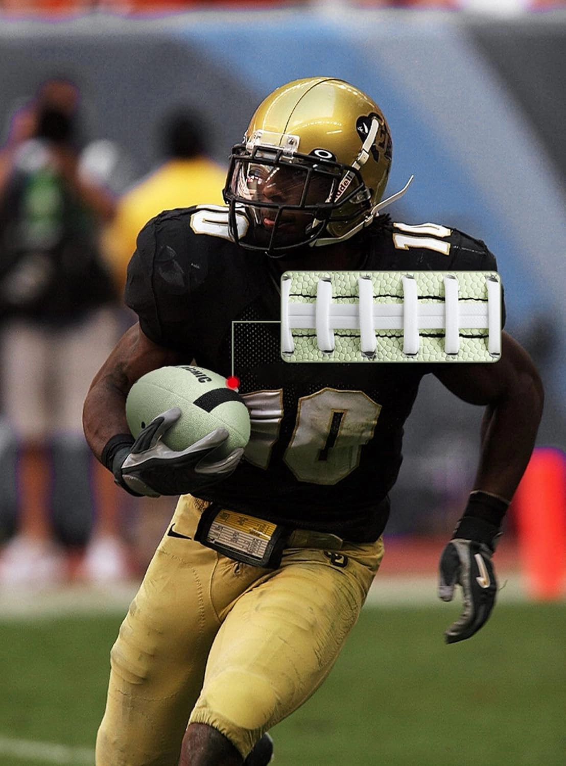 Customized Glow in The Dark Football, Personalized Gift - Luminous Leather Football with Name
