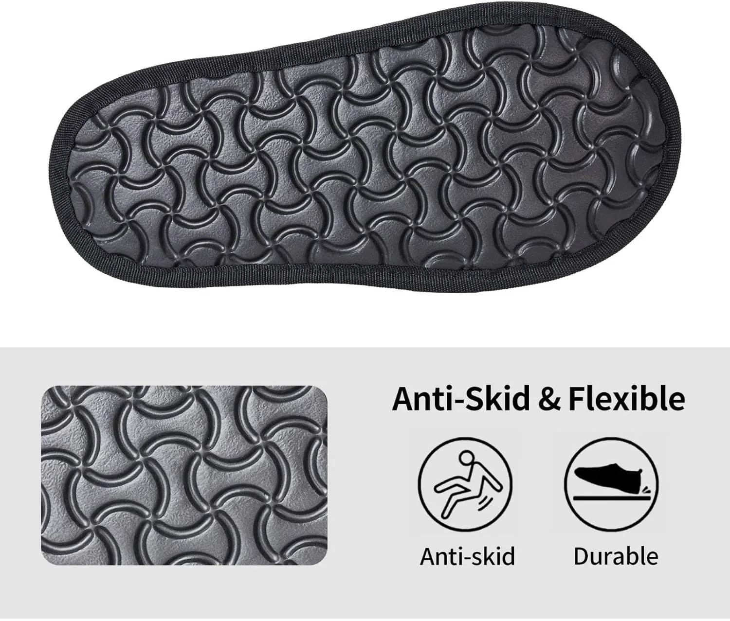 Cute Daisy Honey Print Mens Womens Indoor Cotton Slippers Warm House Shoes Breathable Scuff Slippers Soft Furry Slippers