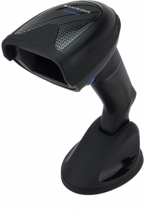 Datalogic Gryphon GD4590-BK-B All-in-One 2D Omnidirectional Reading Barcode Scanner Kit (Permanent Tilting Stand for Handheld or Presentation Mode), Includes Power Supply, RS232 Cable and USB Cable
