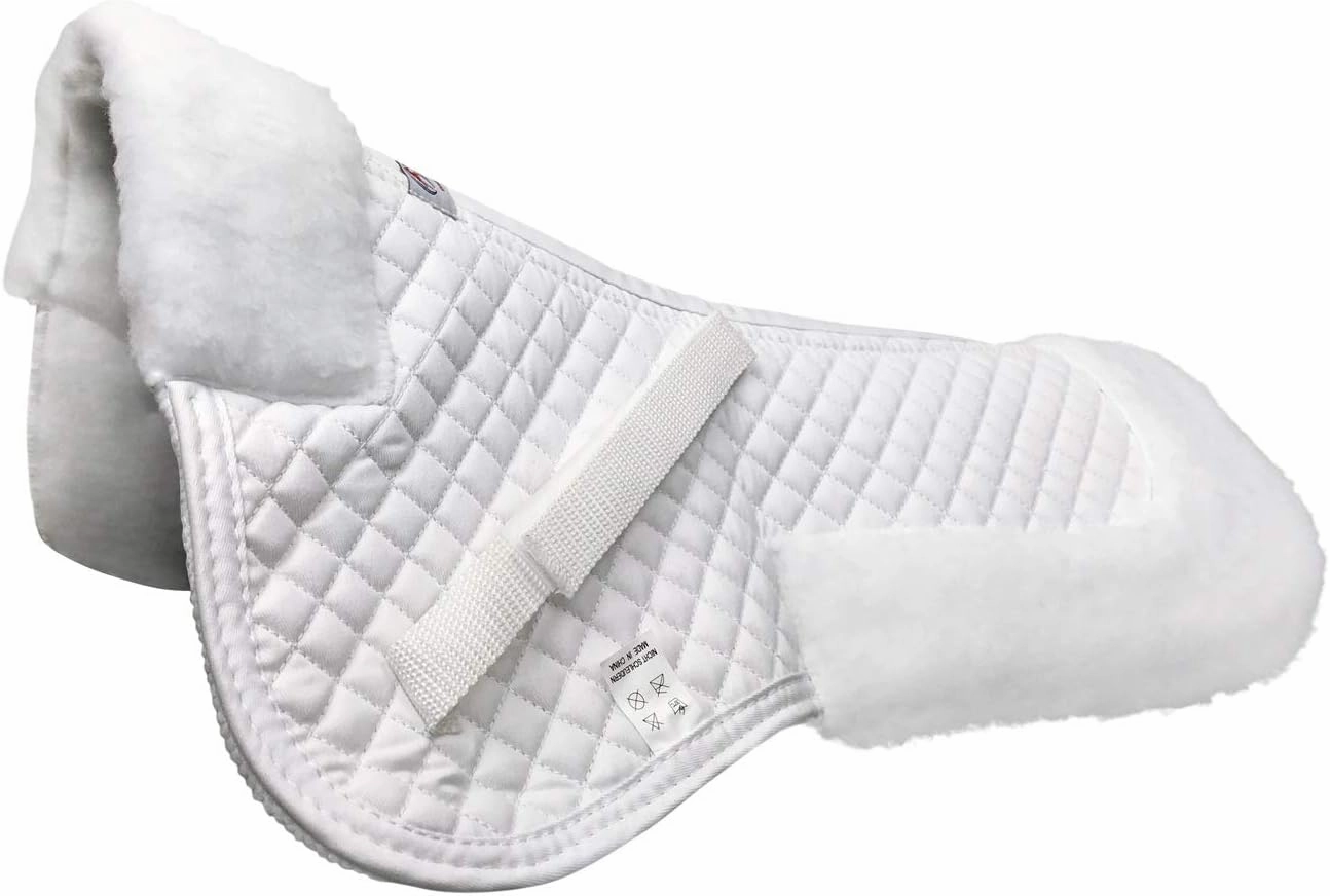 Derby Originals Fleece Lined English Half Saddle Pad