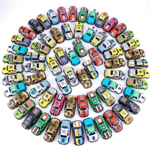 DERTE 150 Pcs Pull Back Cars for Kids Race Car Toys Mini Racing Vehicles Bulk Party Favors Easter Goodie Bag Stuffers Classroom Carnival Prizes Birthday Gifts