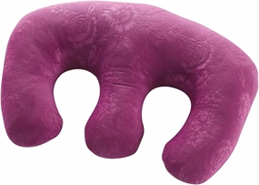 Detachable Chest Soft Pillow Support Pad Pillow Women Bolster for Spa Beauty Salon Massage Table (Pale Mauve)