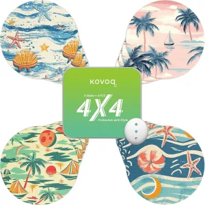 Dexcom G7 Over Patches, 16 Printed Waterproof Dexcom Stelo & G7 Over Patches, 1 Hardshell Cover for Enhanced Safeguard, Breathable, 14 Days Protection with Style (Starfish)