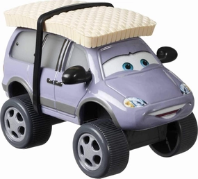Disney Cars Toys Pixar Cars Die-Cast Oversized Leroy Traffik with Snow Tires Vehicle, Collectible Toy Truck Gifts for Kids Age 3 and Older, Multi