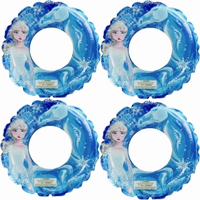 Disney Frozen 2 Pool Float – Pool Rings for Kids, Inflatable Pool Float for Summer Parties and Gift, Water Fun Pack of 4