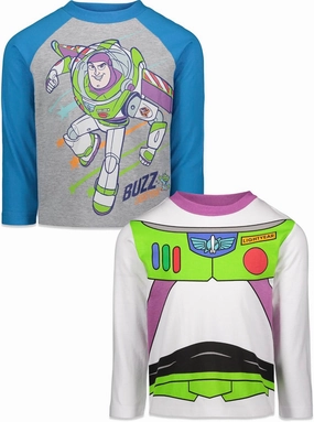 Disney Mickey Mouse 2 Pack T-Shirts Toddler to Big Kid