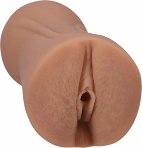 Doc Johnson Signature Strokers - Girls of Social Media - Ms_Puiyi - ULTRASKYN Pocket Pal - Open-Ended Stroker - Pussy, Vanilla, for Adults Only