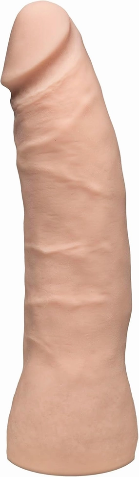 Doc Johnson Vac-U-Lock - 7 Inch Thin Dong - ULTRASKYN Dildo - F-Machine and Harness Compatible Dildo - for Adults Only, Vanilla