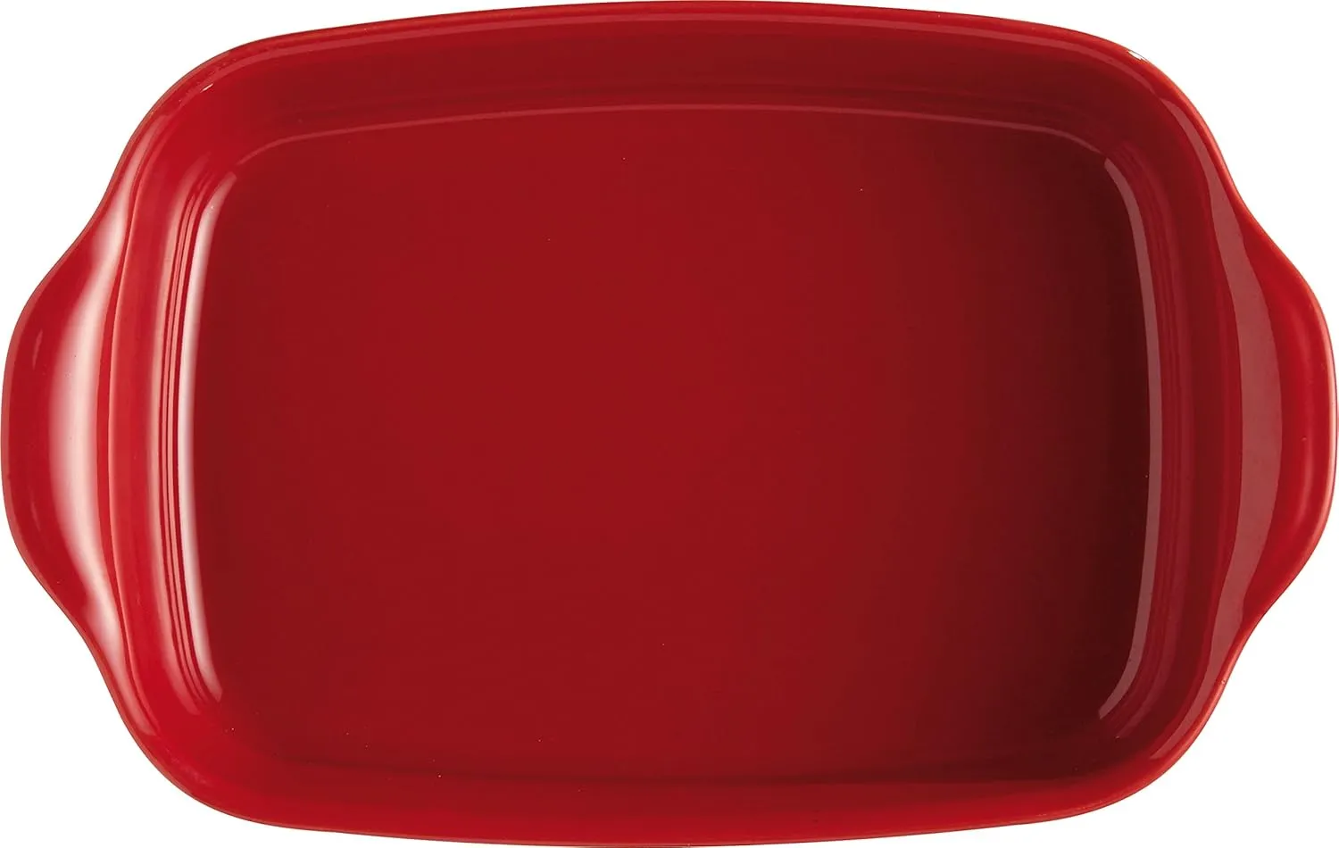Emile Henry France Ovenware Ultime Rectangular Baking Dish, 11.4 x 7.5, Burgundy,349650
