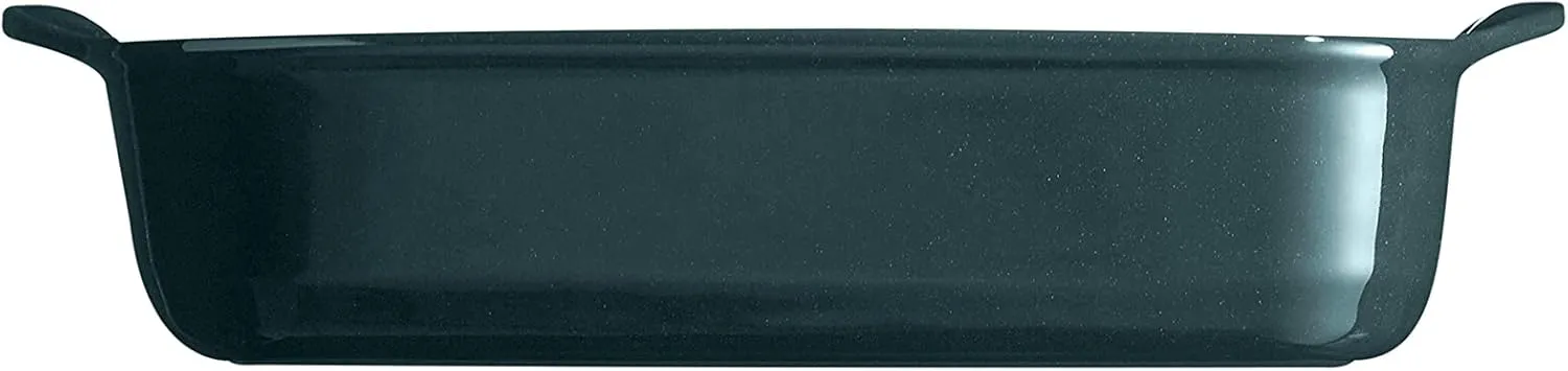 Emile Henry Ultime 8.7" x 5.75", Ocean Rectangular Baking Dish, 11.81" x 7.5" x 2.5"