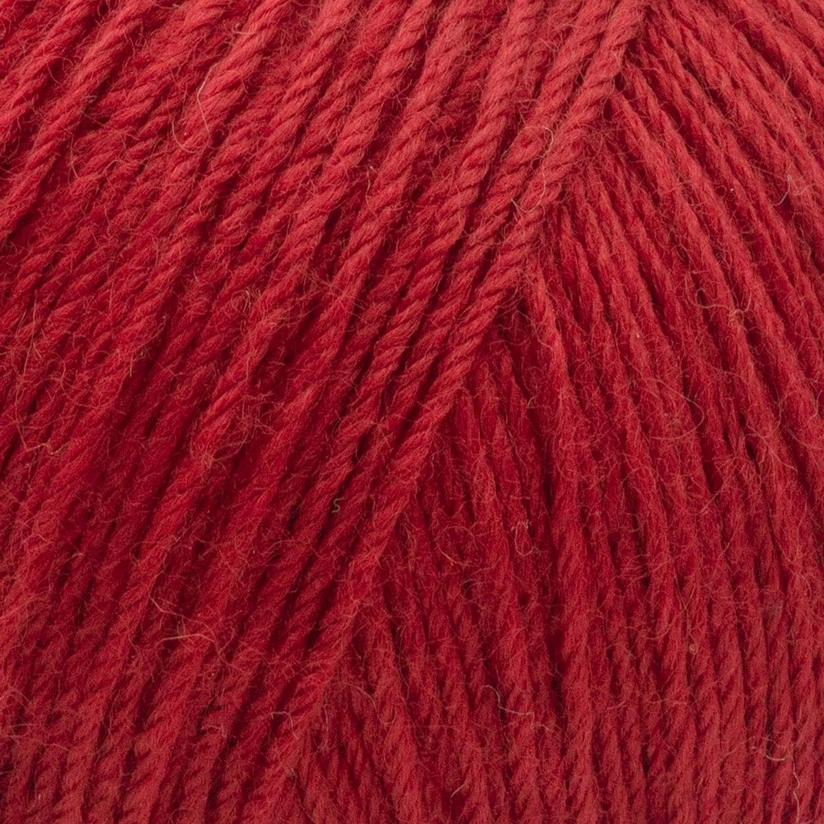 Estako Happy Wool (6 Skeins Pack) 40% Merino Wool 20% Cashmere Type Polyamide 40% Acyrlic Fingering Weight Soft Knitting and Crochet Yarn (6 x 1.76 oz) (6 x 191 yds) (8011 - Red)