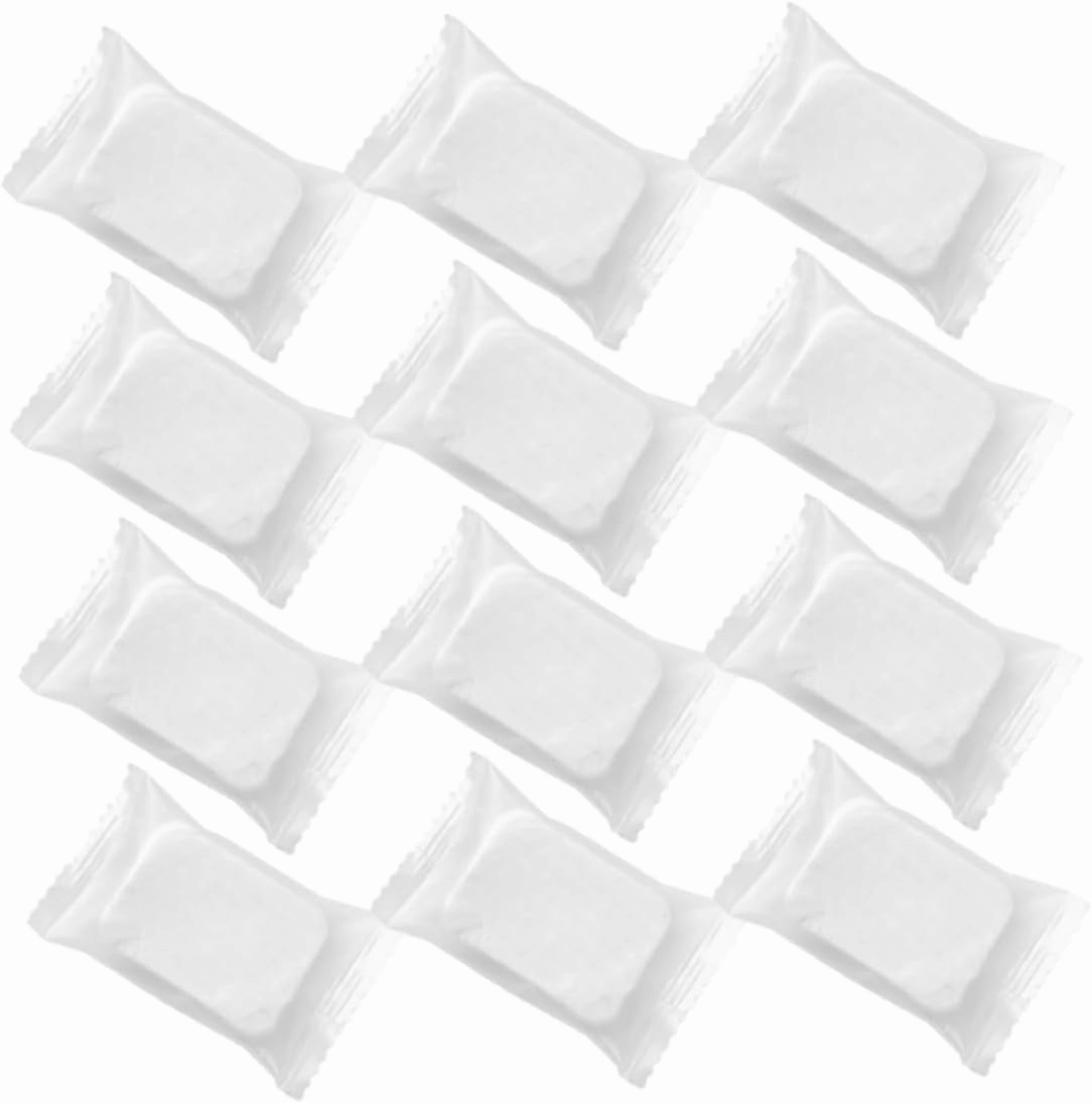 Facial Cleansing Pads Compressed Makeup Remover Soft Non-Woven 50 Pads Per Pack
