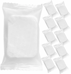 Facial Cleansing Pads Compressed Makeup Remover Sponges Non-Woven Reusable Pads