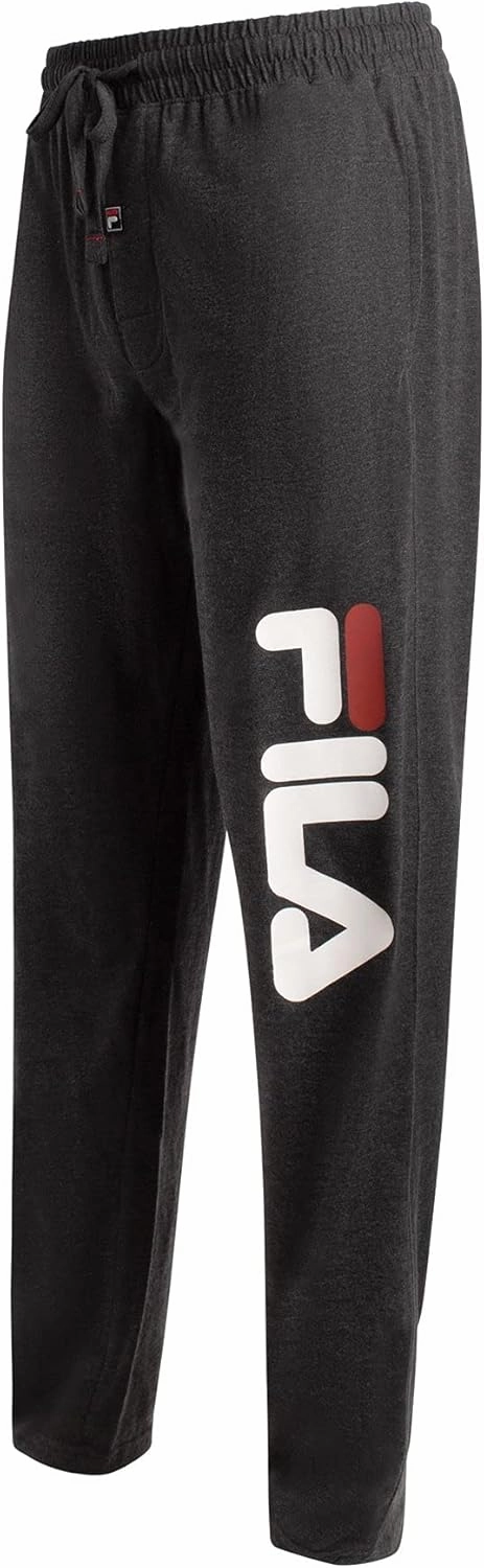 Fila Men's Jersey Brushed Sleepwear Pajama Pant