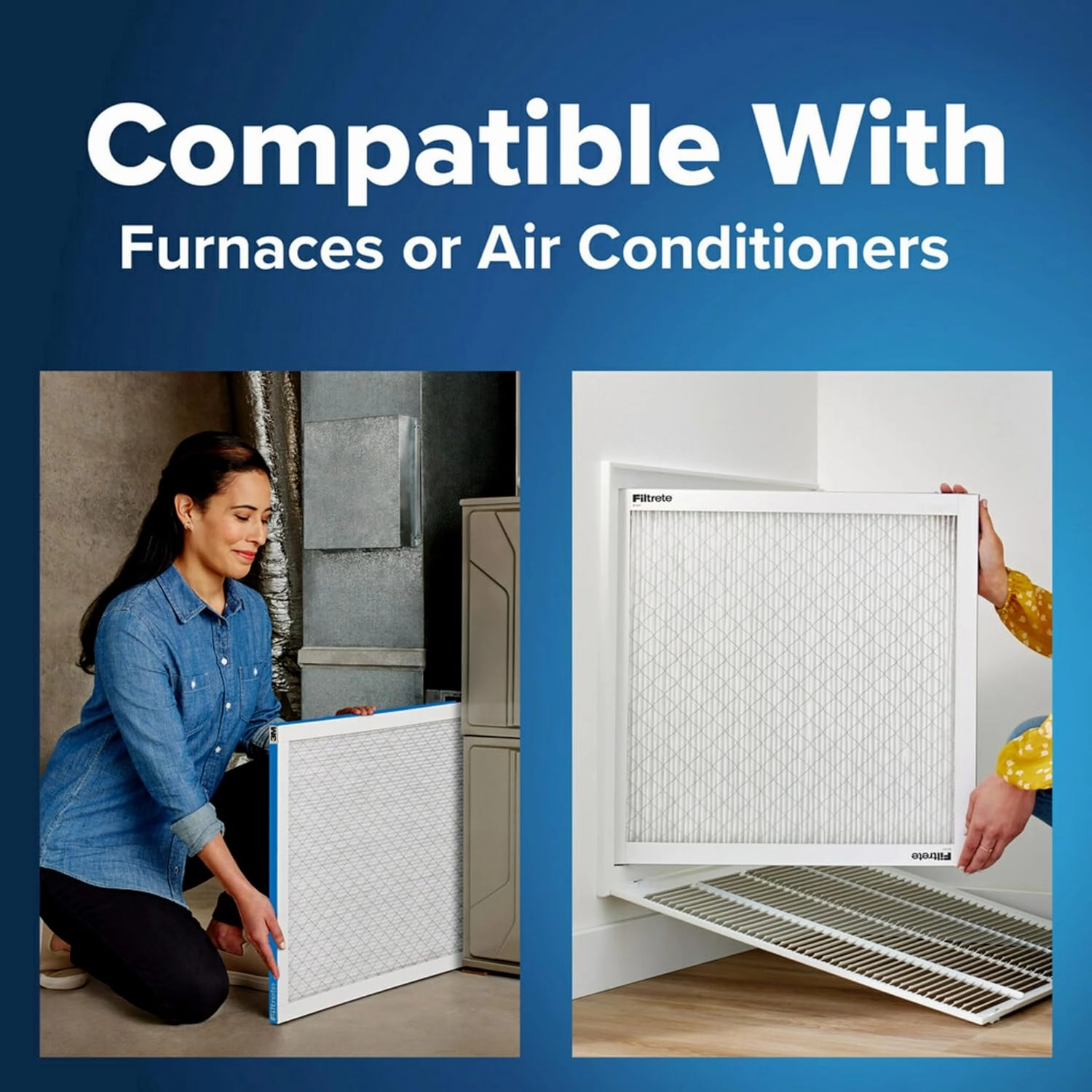 Filtrete 12x20x1 AC Furnace Air Filter, MERV 12, MPR 1500, CERTIFIED asthma & allergy friendly, 3 Month Pleated 1-Inch Electrostatic Air Cleaning Filter, 2-Pack (Actual Size 11.81x19.81x0.78 in)
