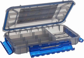 Flambeau Outdoors Zerust MAX WP4005ZM Ultimate Waterproof Tuff Tainer - 16 Compartments and 11 Removable Dividers - 10.79" L x 7.20" W x 1.89" D - Fishing and Tackle Storage Utility Box
