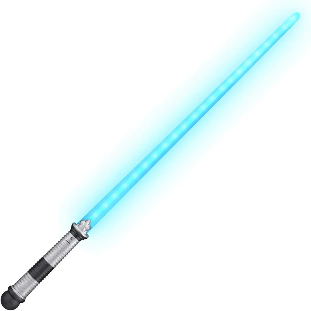 FlashingBlinkyLights Blue LED Light Up Sabers Space Swords (2-Pack) Toys